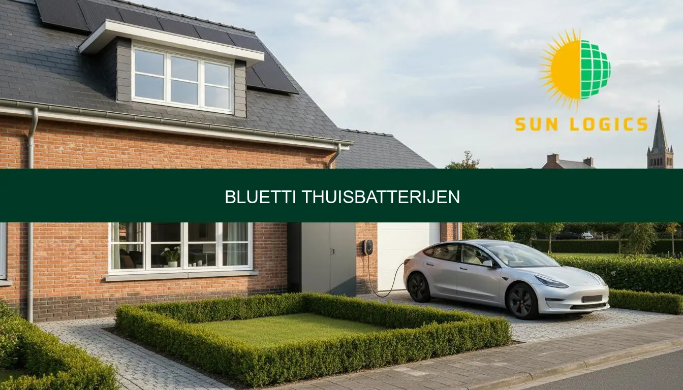 Bluetti thuisbatterijen: advies, prijs en juiste keuze met Sun Logics