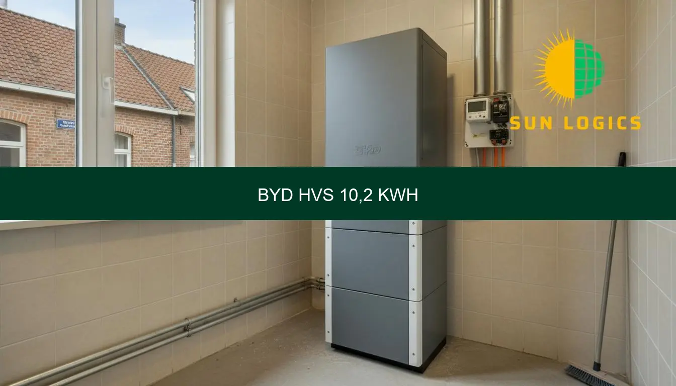 BYD HVS 10,2 kWh prijs en advies via Sun Logics