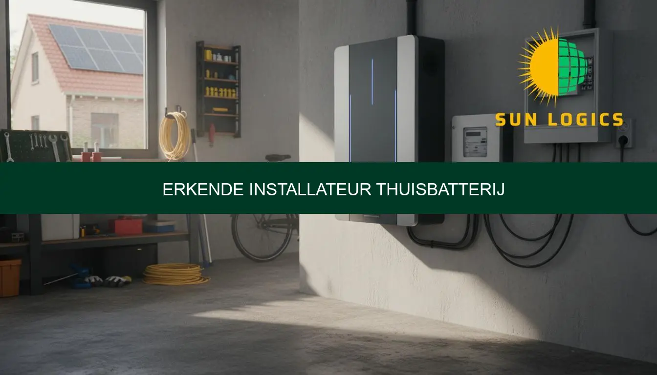 Erkende installateur thuisbatterij: kies veilig en correct