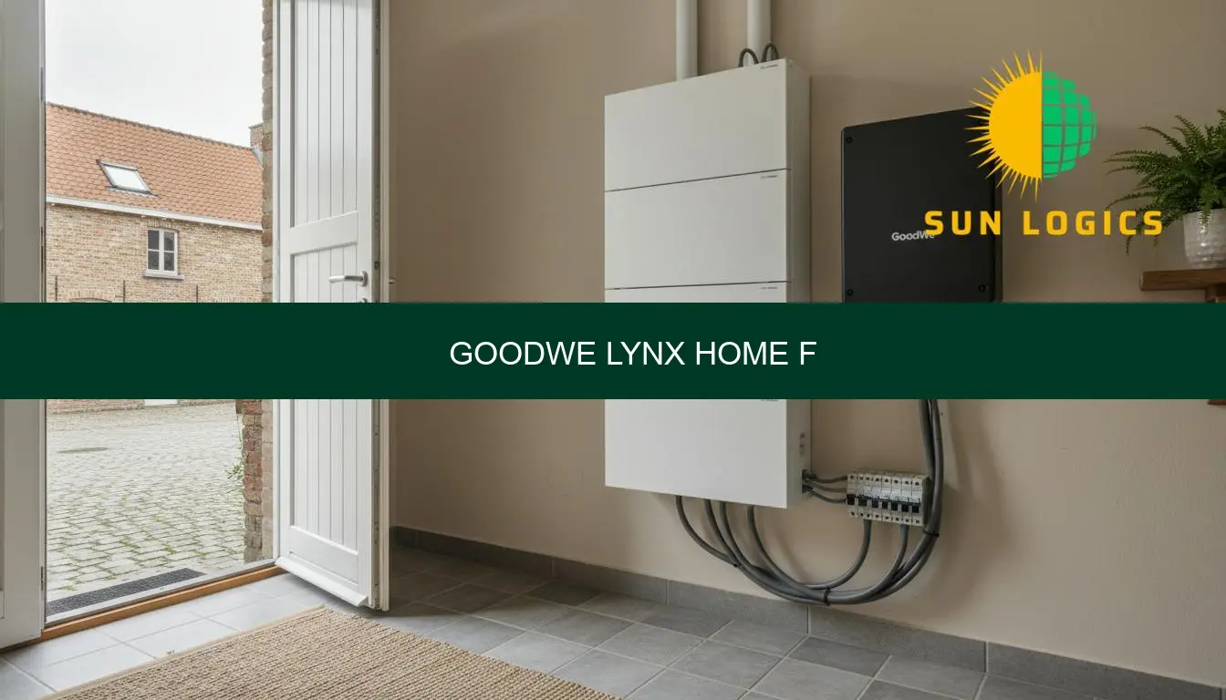 GoodWe Lynx Home F: specificaties, prijs en installatieadvies - Sun Logics