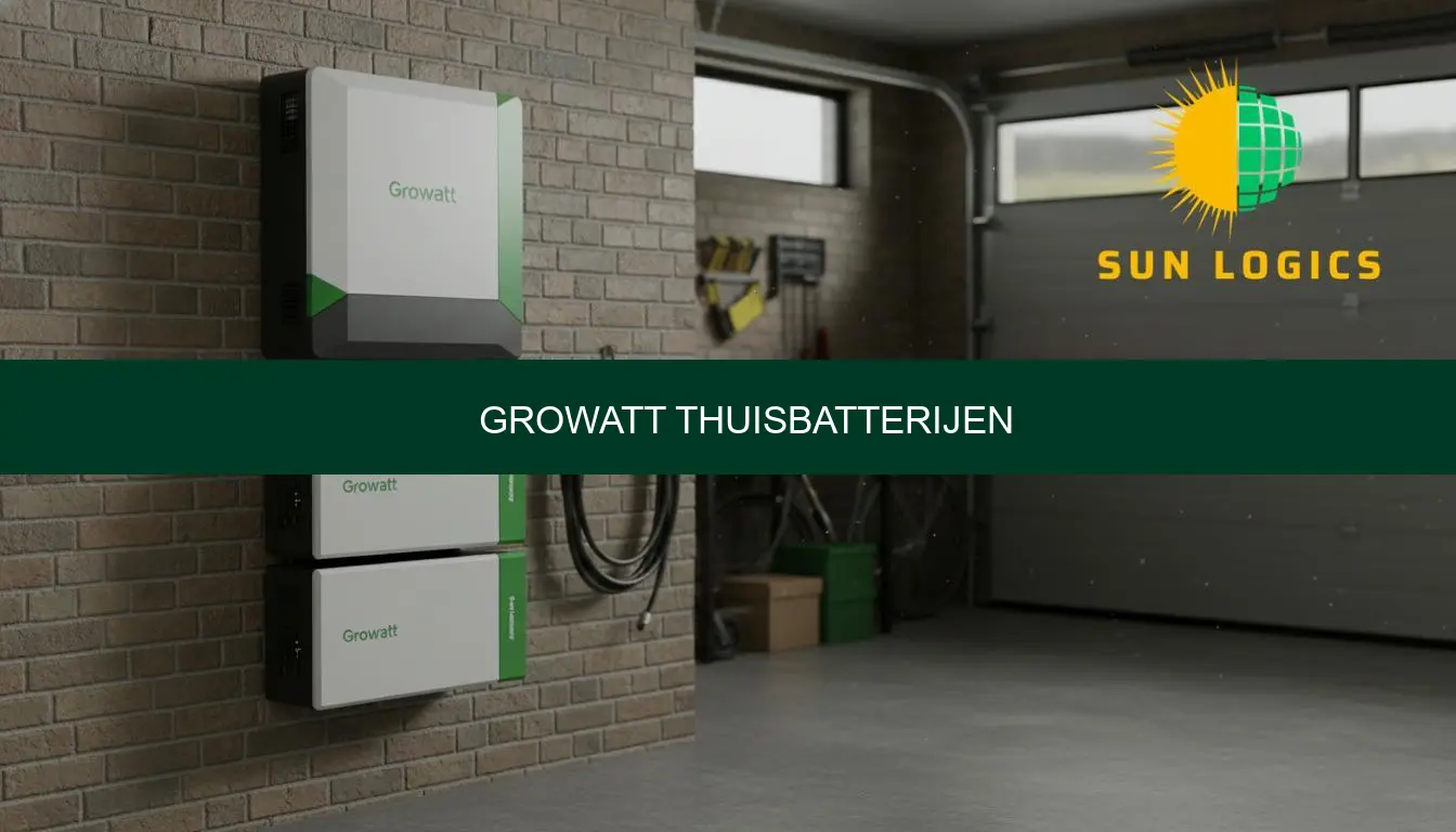 Growatt thuisbatterijen: prijzen, advies en offerte
