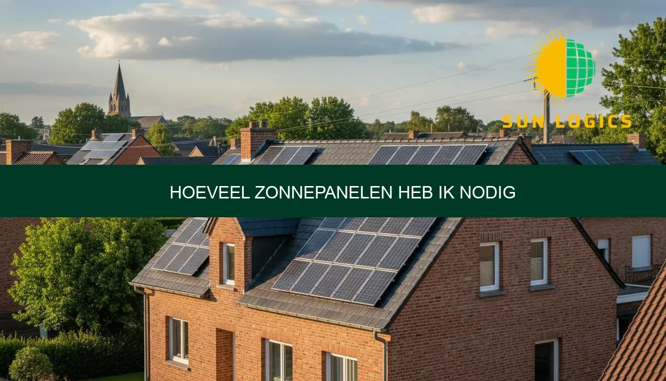 Hoeveel zonnepanelen heb ik nodig: bereken je aantal panelen
