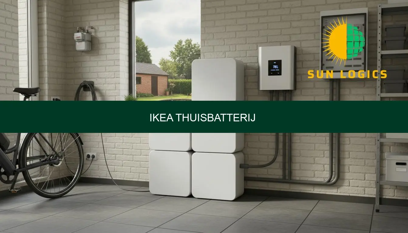 Ikea thuisbatterij: info, prijs en keuzeadvies Sun Logics