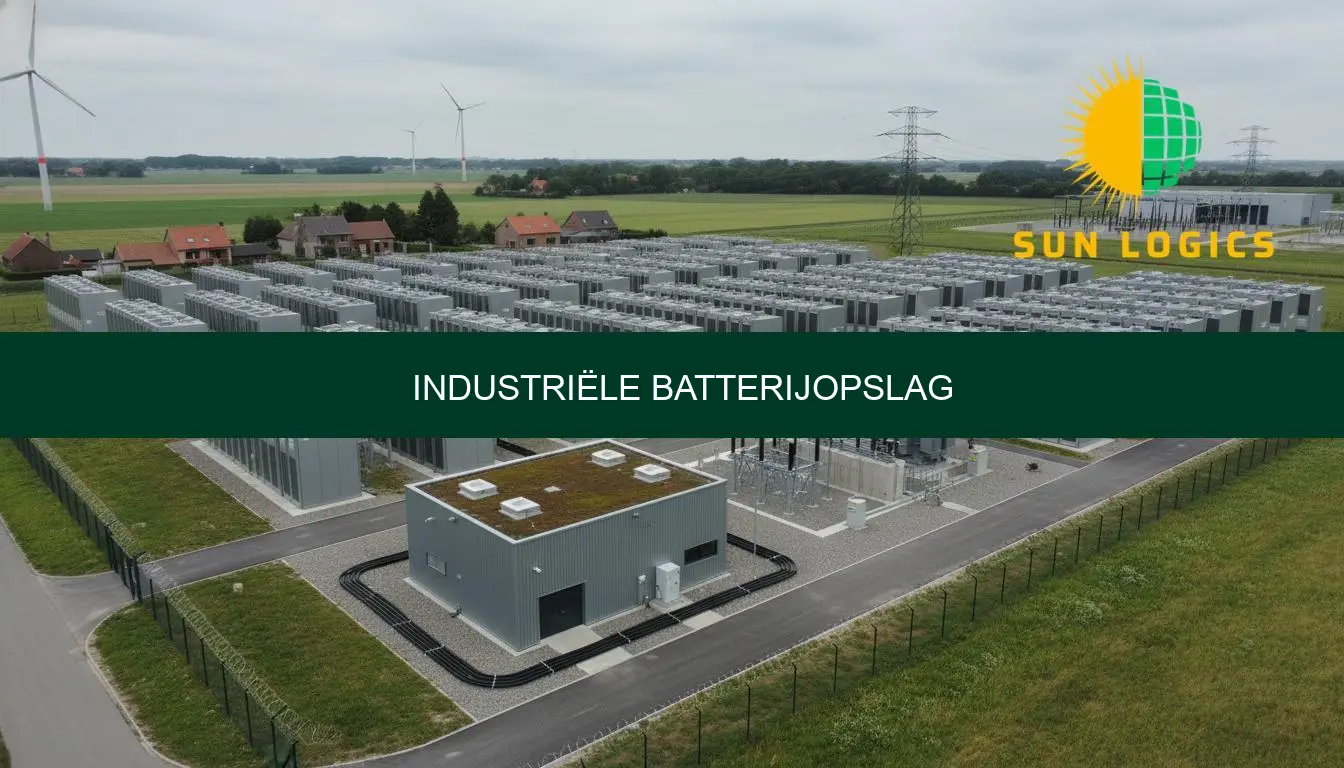 Industriële batterijopslag: prijs, werking en installatieadvies