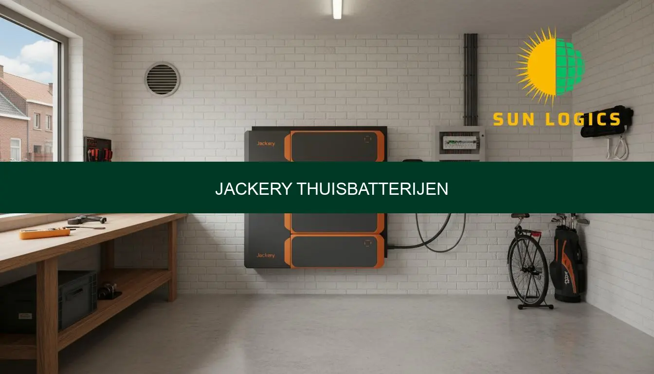 Jackery thuisbatterijen: overzicht van modellen, werking en prijzen | Sun Logics