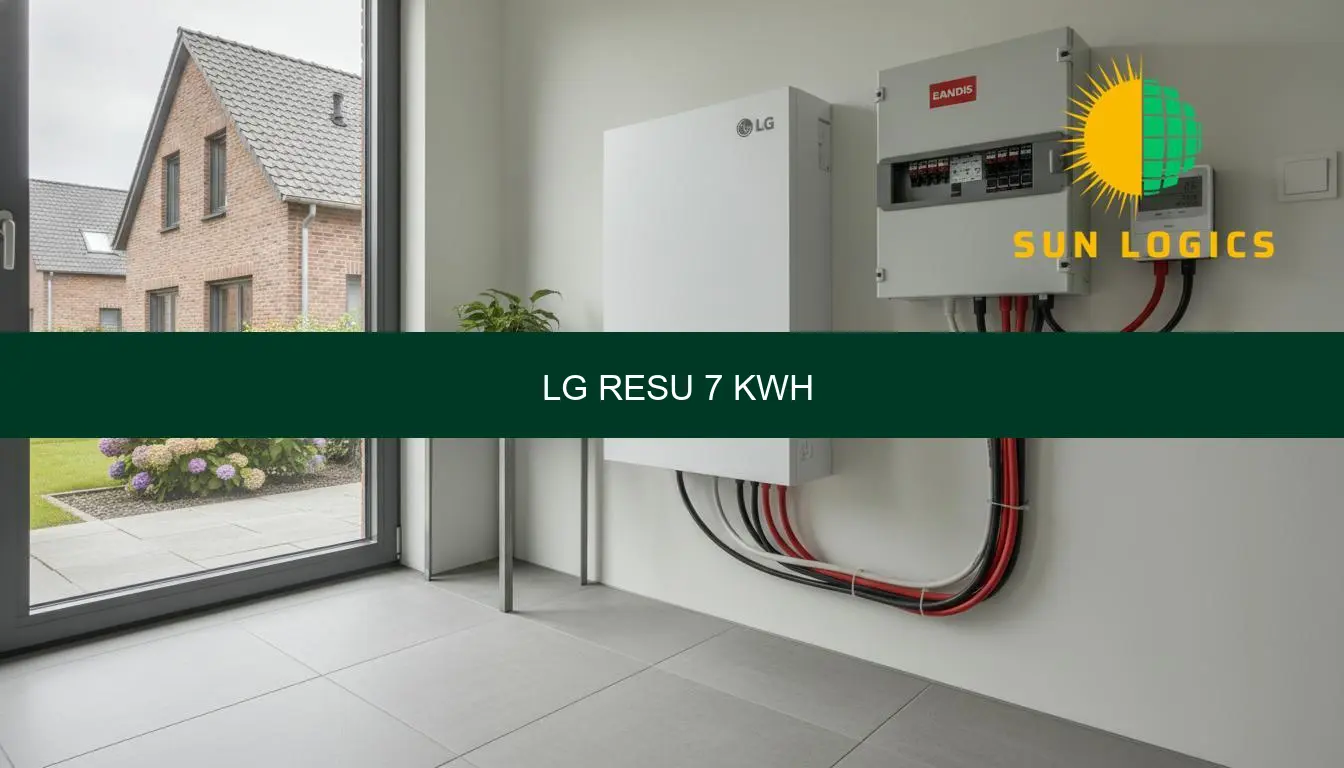 LG RESU 7 kWh prijs, installatie en eigenschappen - Sun Logics