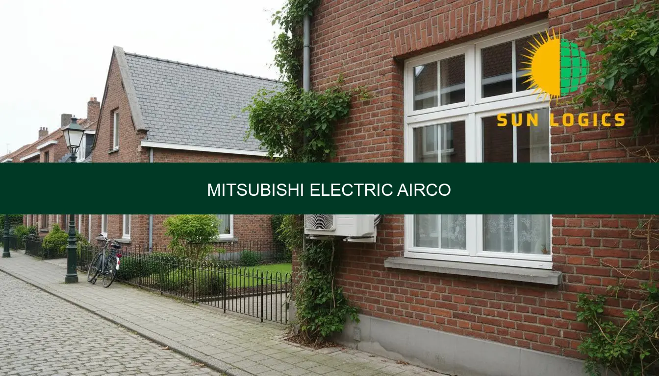 Mitsubishi Electric airco: prijs, types en offertes | Sun Logics