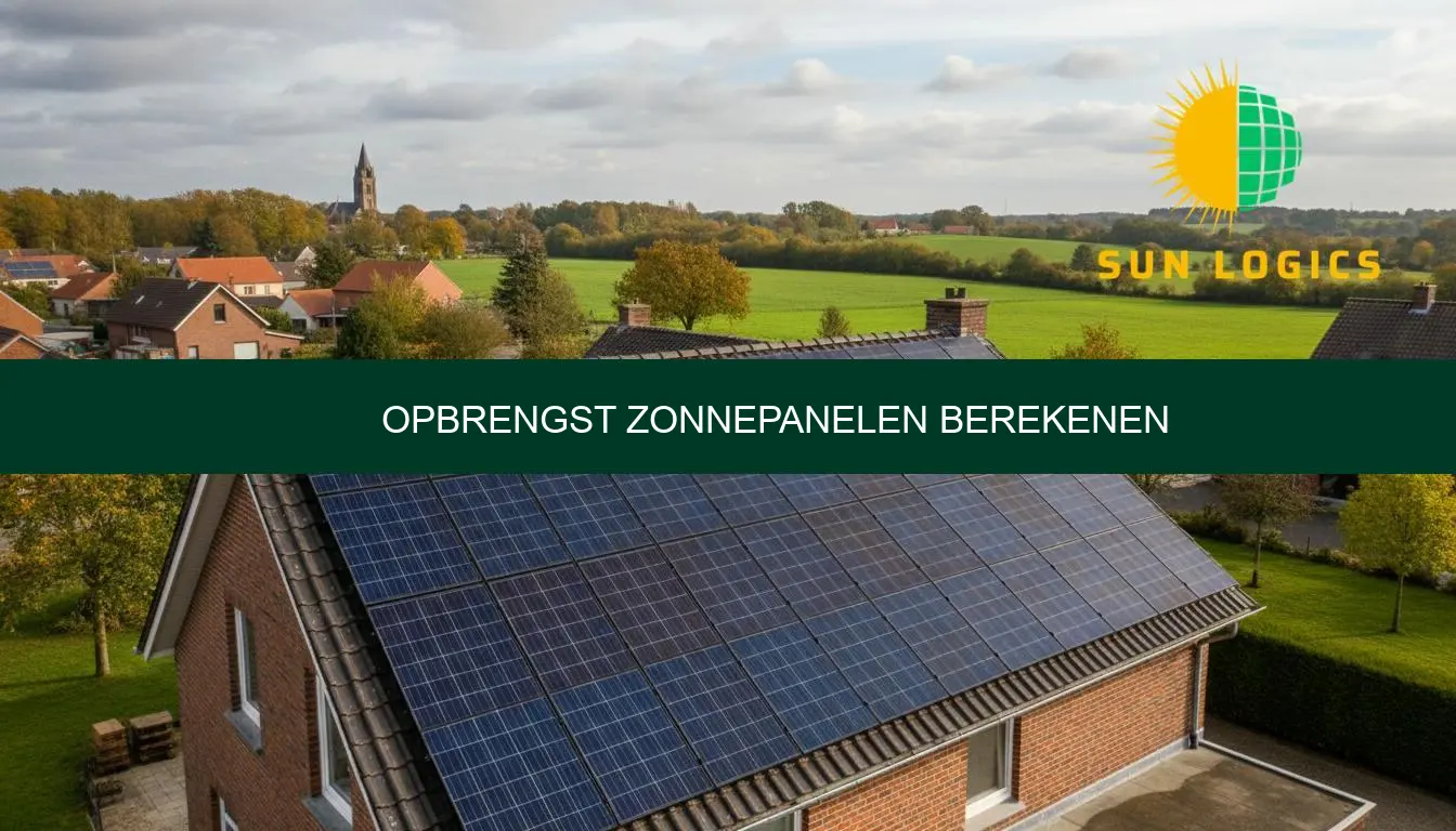Opbrengst zonnepanelen berekenen: correcte kWh inschatting en prijsvoorbeeld