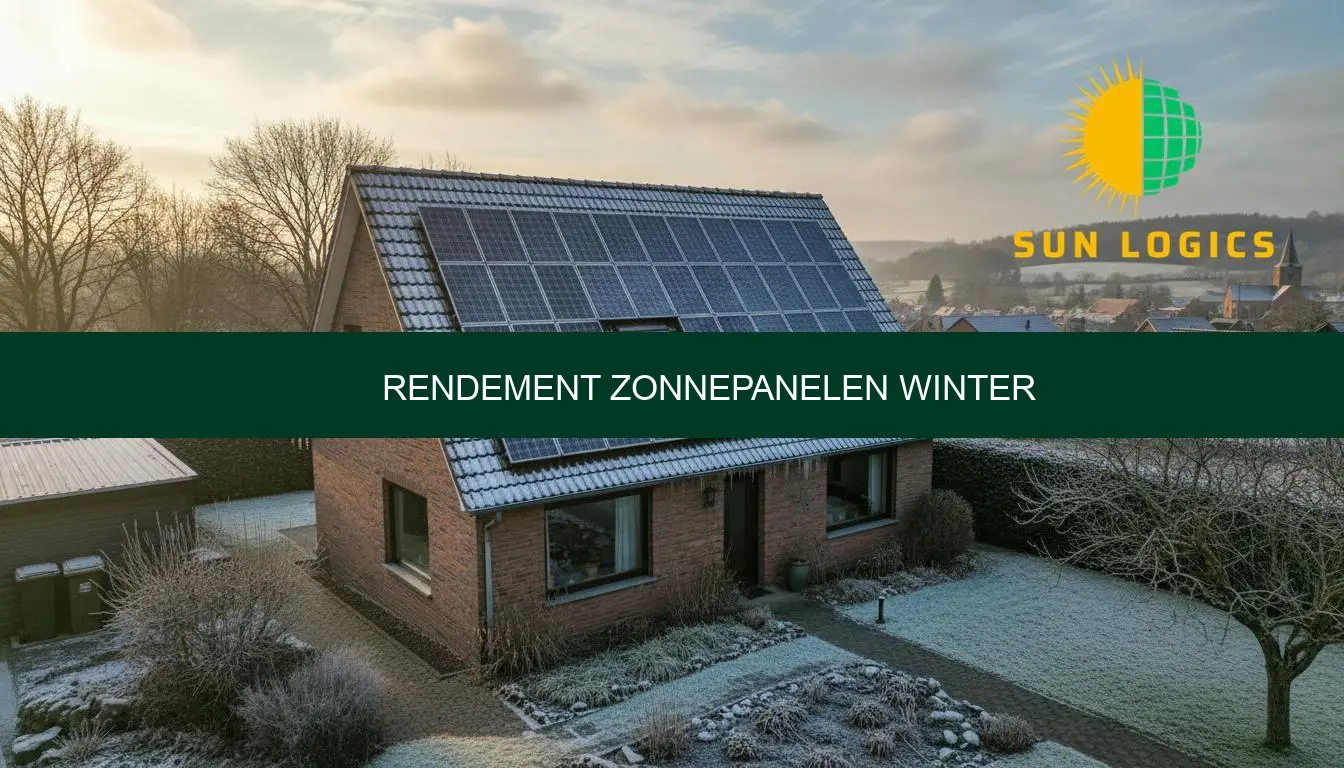 Rendement zonnepanelen winter: haal meer uit je installatie met Sun Logics