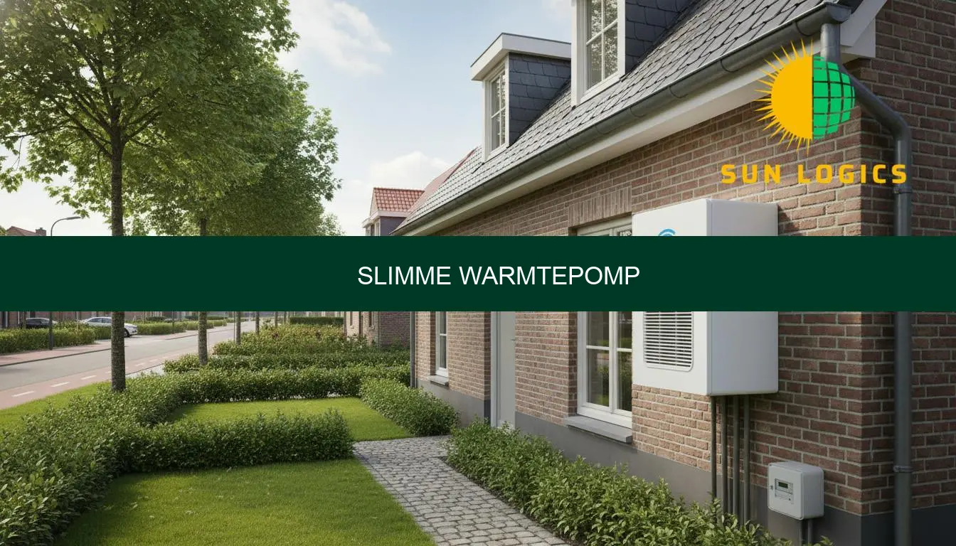 Slimme warmtepomp: slimme sturing, prijs en advies Sun Logics