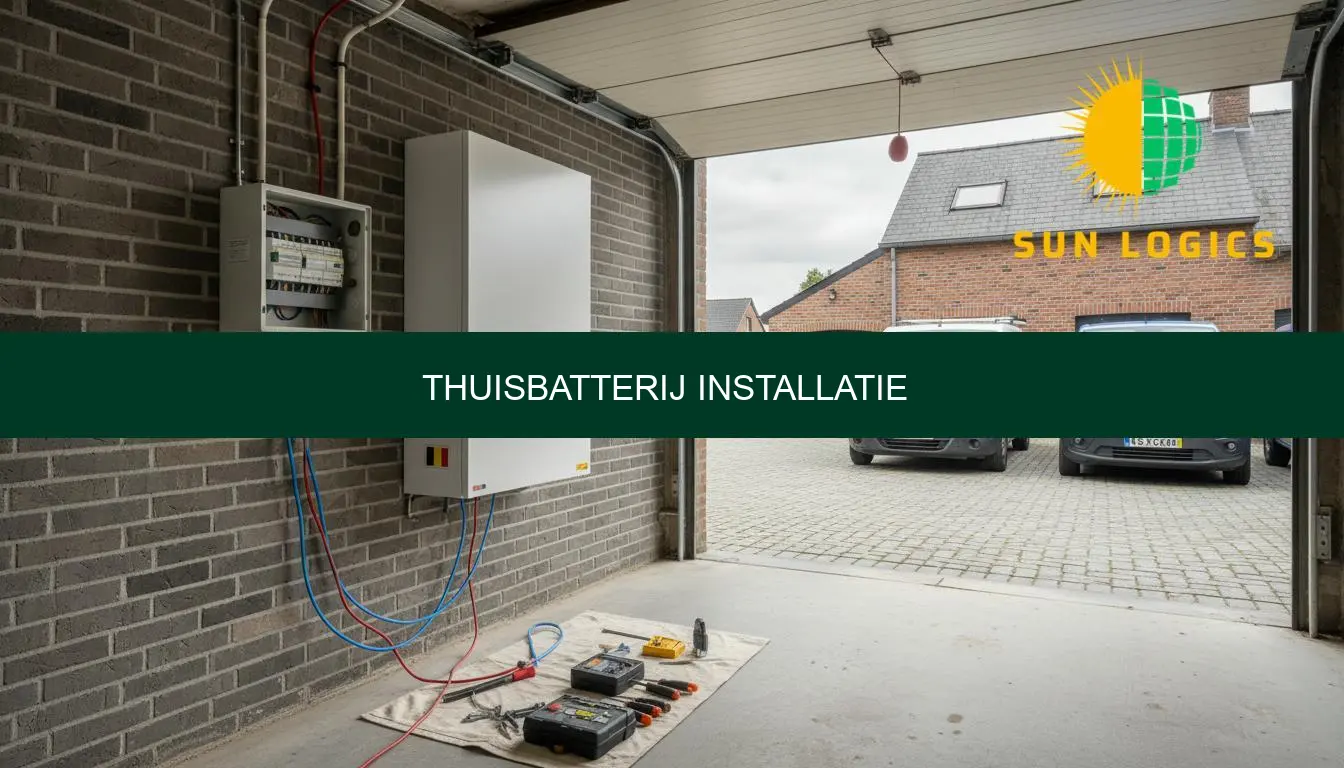 Thuisbatterij installatie: prijs en stappenplan | Sun Logics