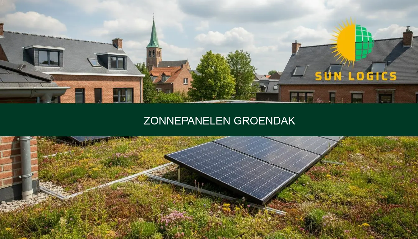 Zonnepanelen groendak: rendement, prijs en advies van Sun Logics